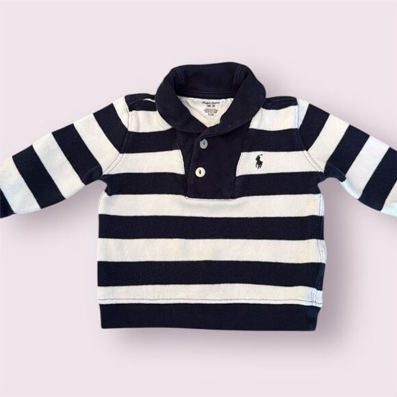 RALPH LAUREN Baby Shawl Collar Sweater - Picture 1 of 7